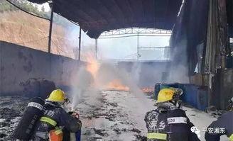 萍乡火灾新爆料视频回放,现场惨状与救援进展全记录